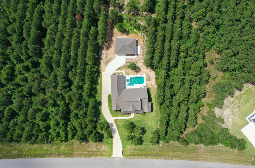Rvision homes pool house | custom home builder in texas | luxury custom home builder